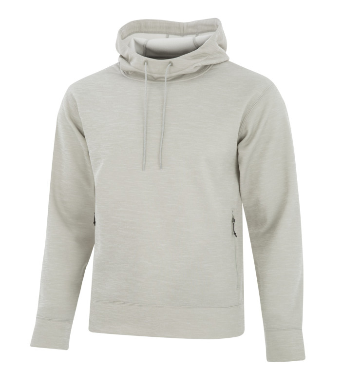 DRYFRAME® DRY TECH WATER RESISTANT FLEECE PULLOVER HOOD. DF7656